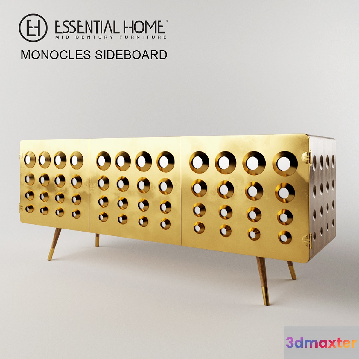 Monocles Sideboard 3D Max