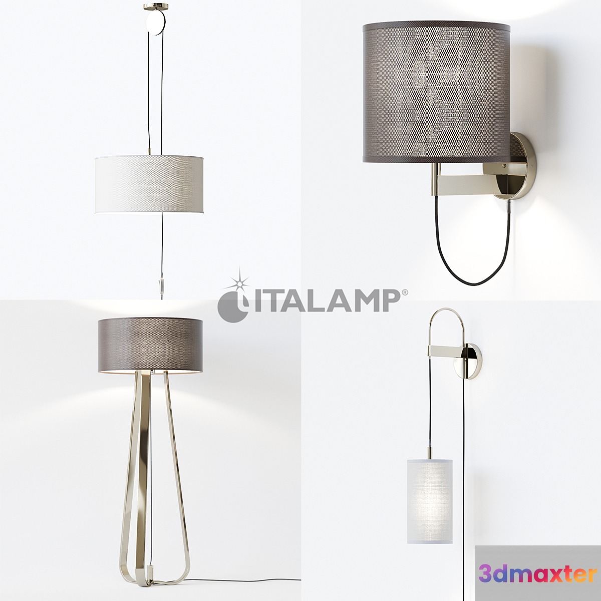 ITALAMP Lily series 3D Max