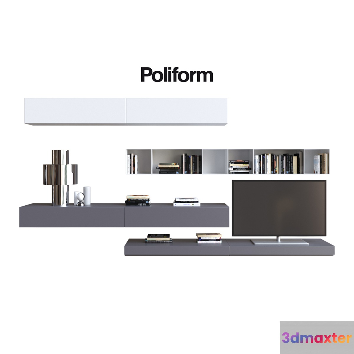 POLIFORM VARENNA SISTEMI GIORNO SINTESI 7 3D Max