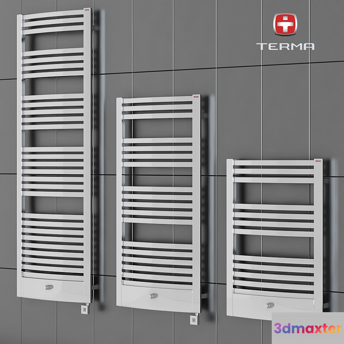 Range of towel rails Terma | Dexter pro