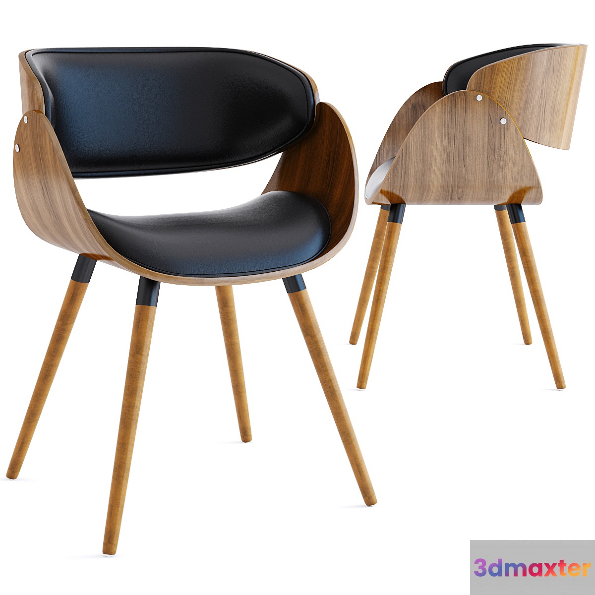 Mid-century Accent Chair by Corvus