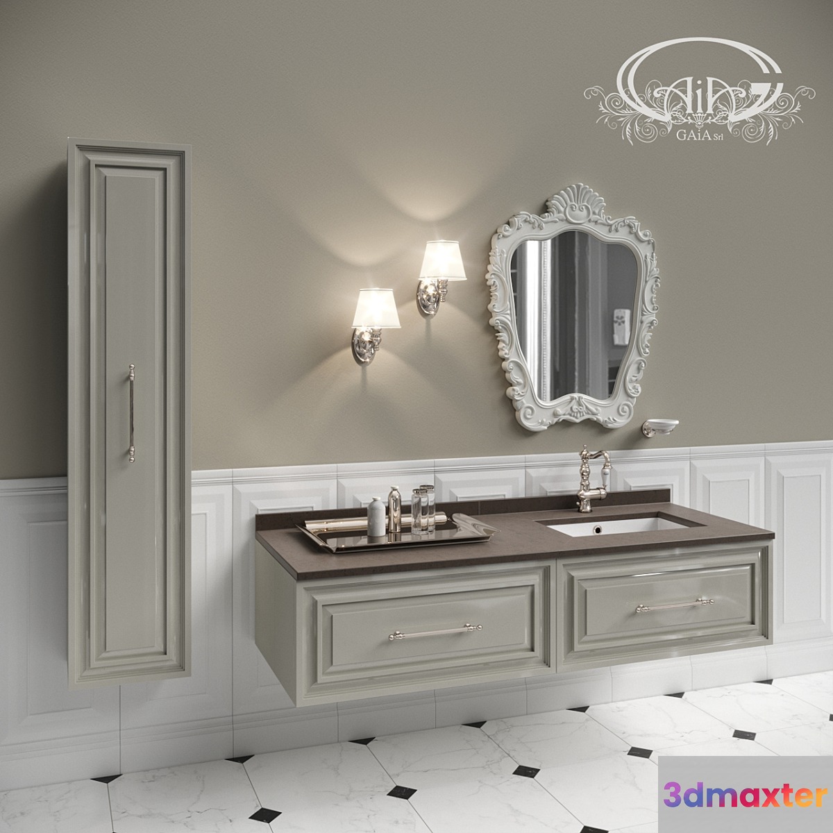 Set of bathroom furniture Gaia # 1 - No.2