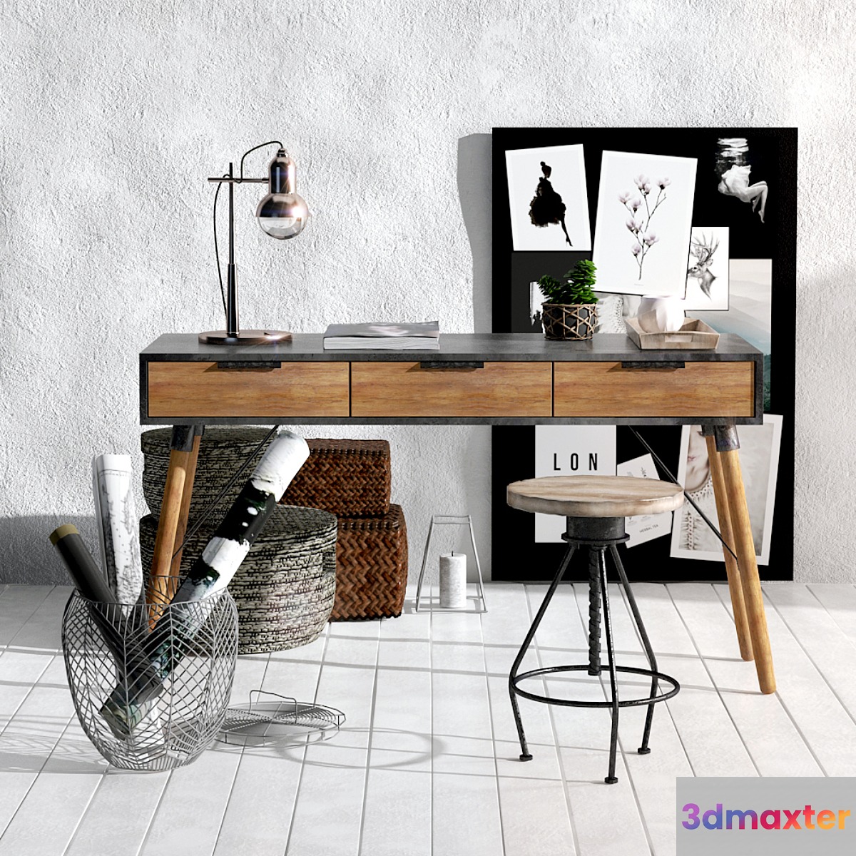 Decorative set Scandinavia