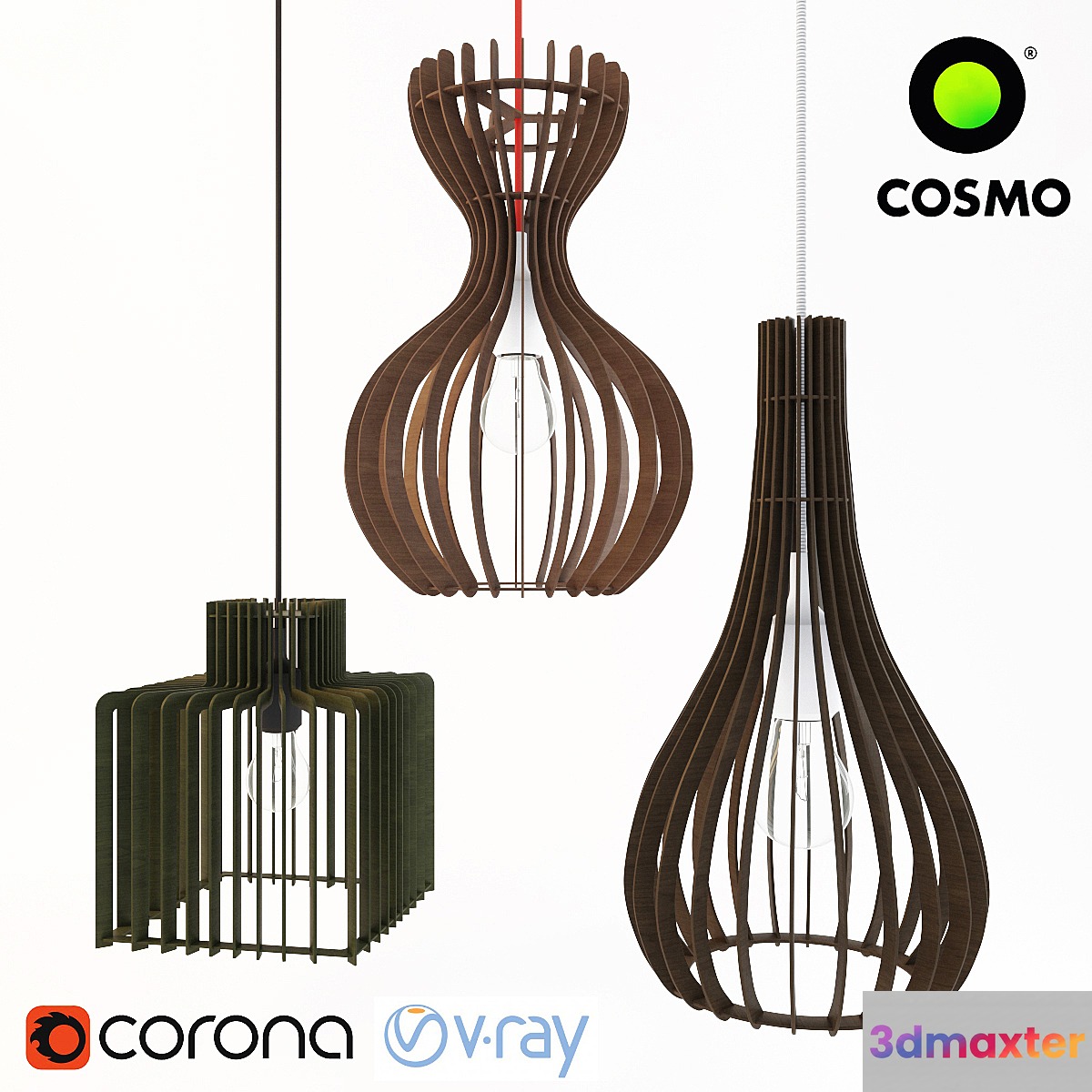 Pendant lamps Rebranta by Viriy