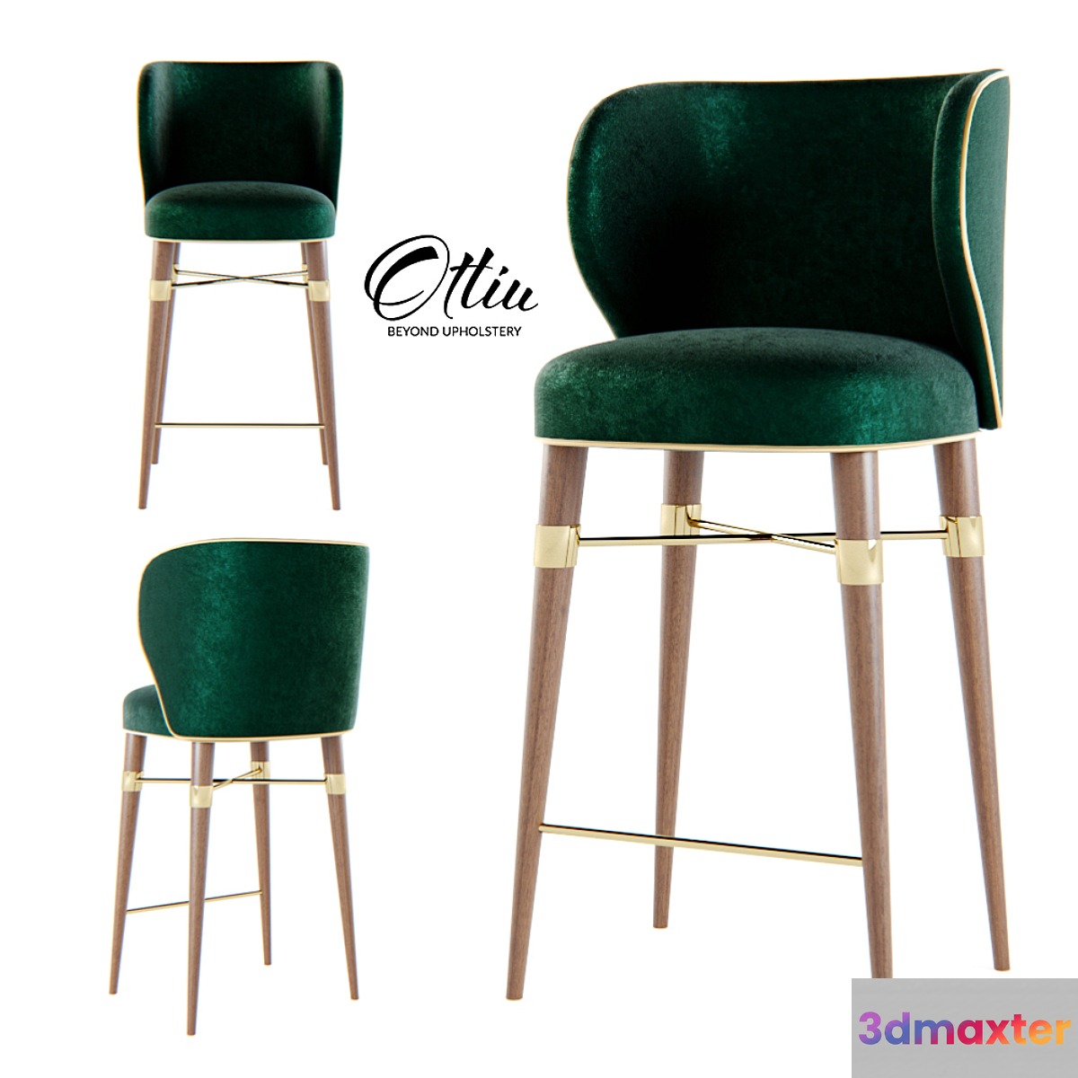 Ottiu - Louis Bar Chair