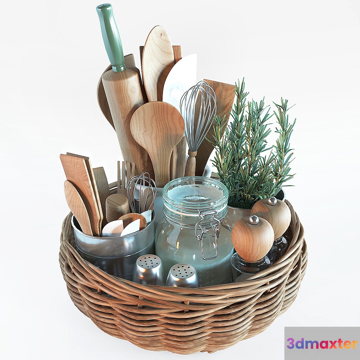 Decorative set 3 - No.6 3D Max