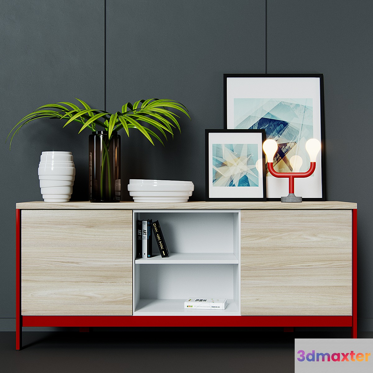 Calligaris set 3D Max