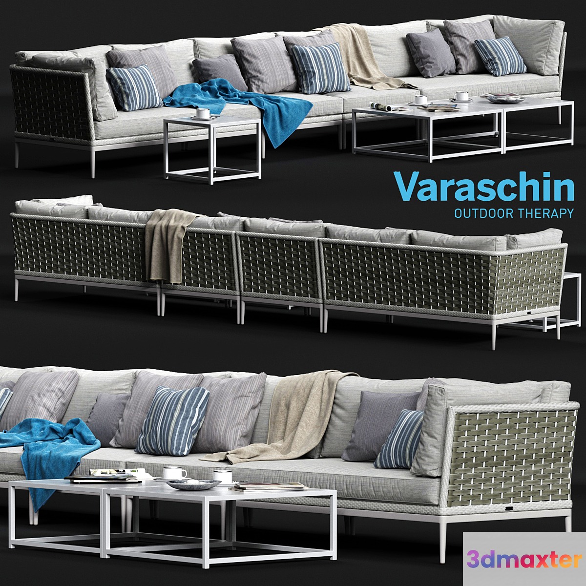 Varaschin ALGARVE Sofa 01 3D Max