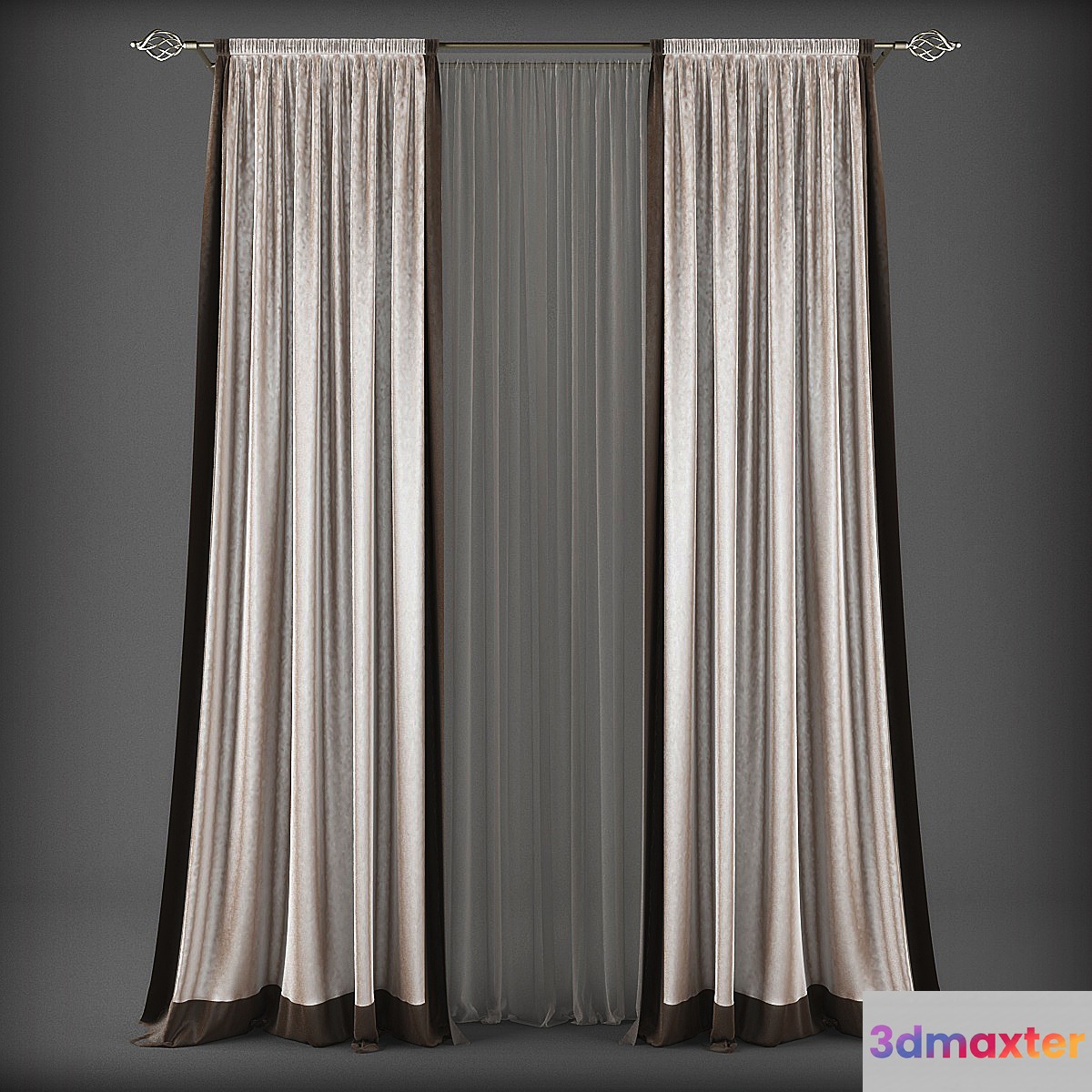 Curtains282 3D Max