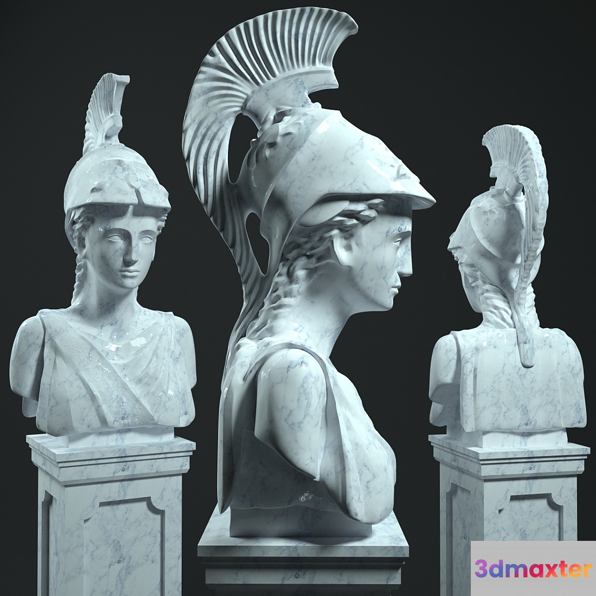 Athena - No.2 3D Max