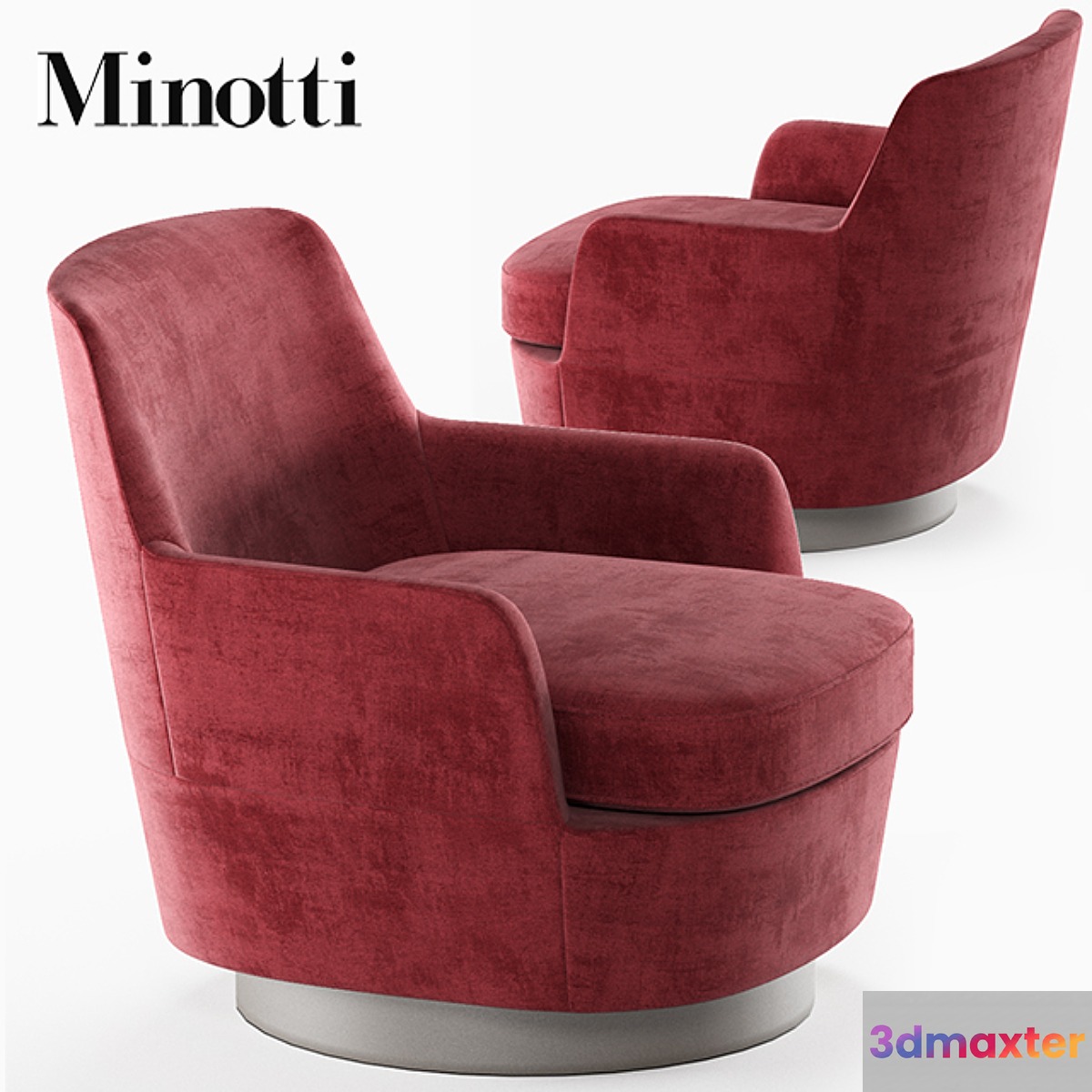 Minotti Jacques 3D Max