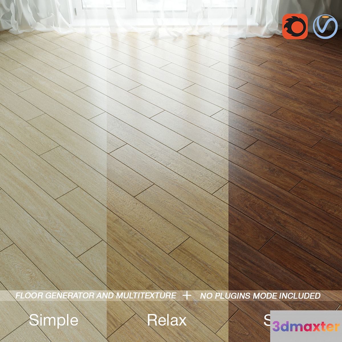 Vinyl Flooring Part 5 3D Max