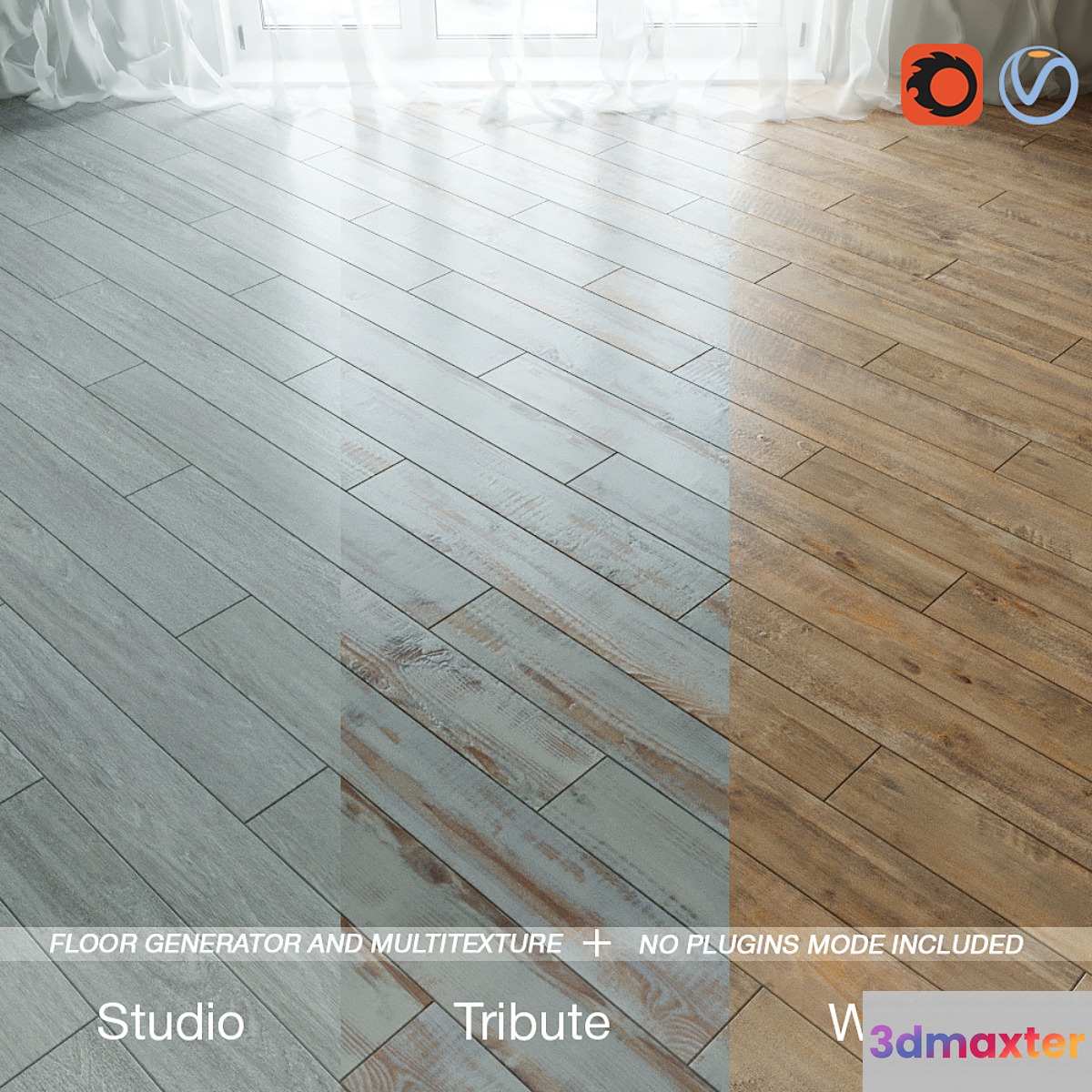 Vinyl Flooring Part 6 3D Max