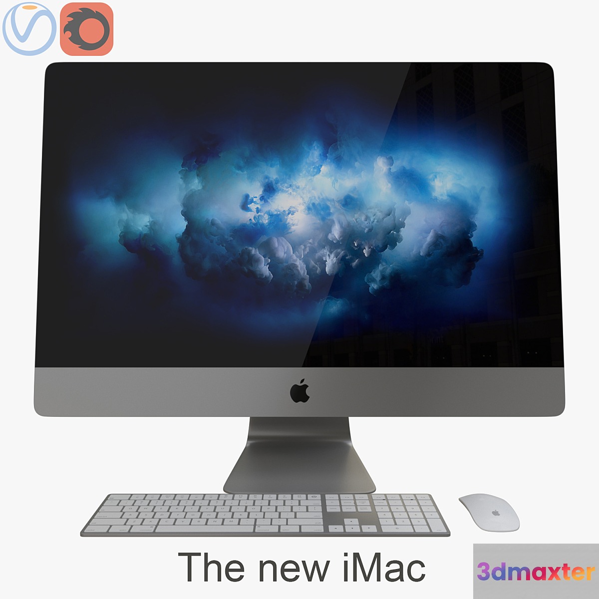 IMac 2017 3D Max