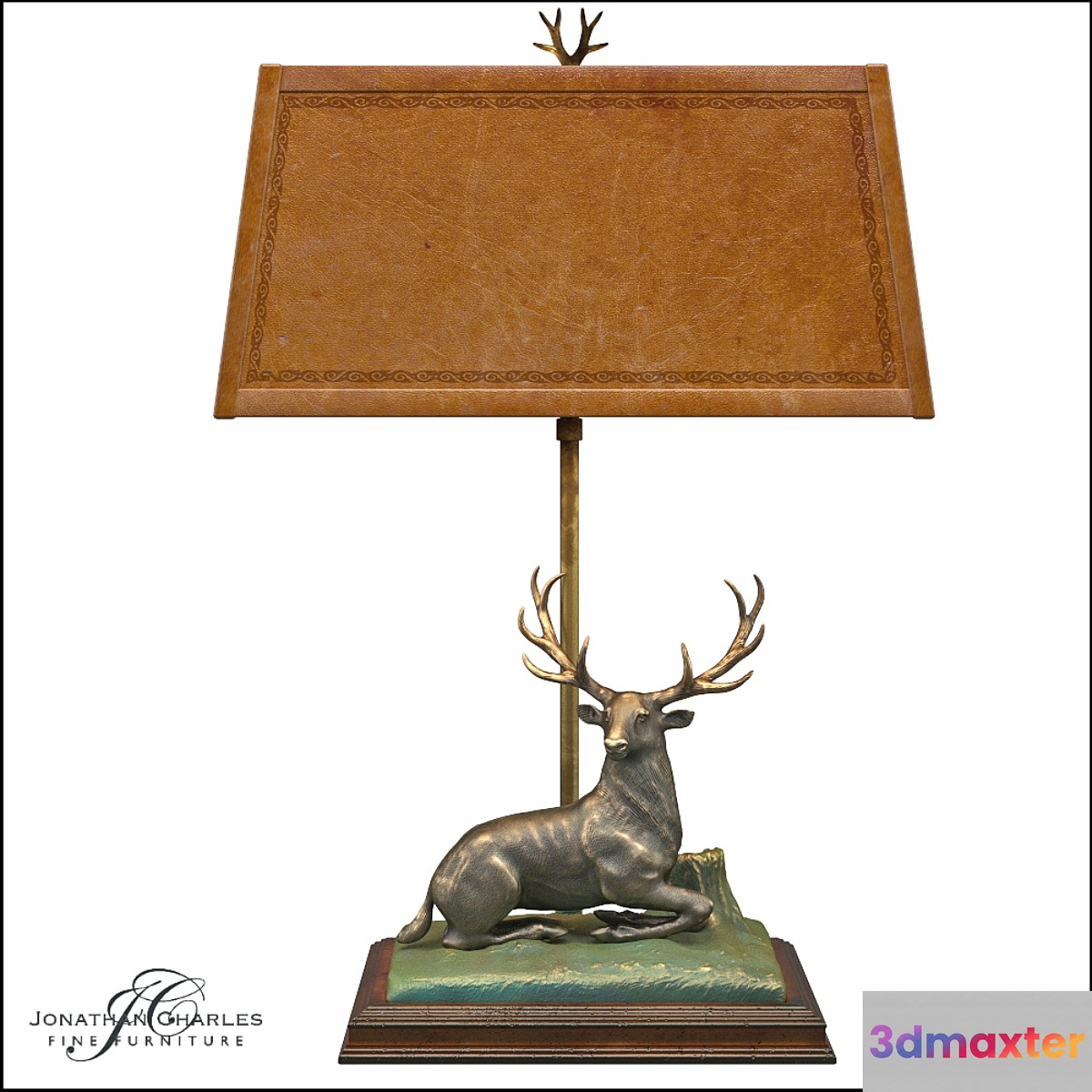 Table lamp Jonathan Charles 3D Max