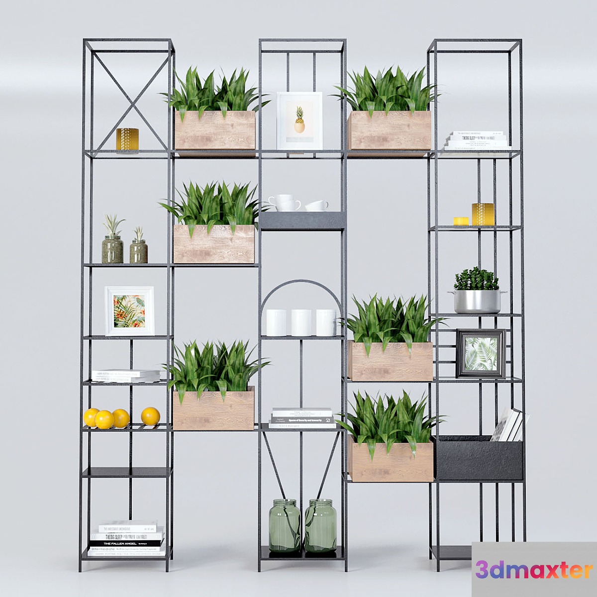 Kitchen shelf 3D Max