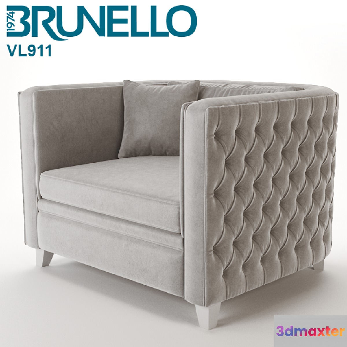 Brunello 1974 VL911 Armchair 3D Max