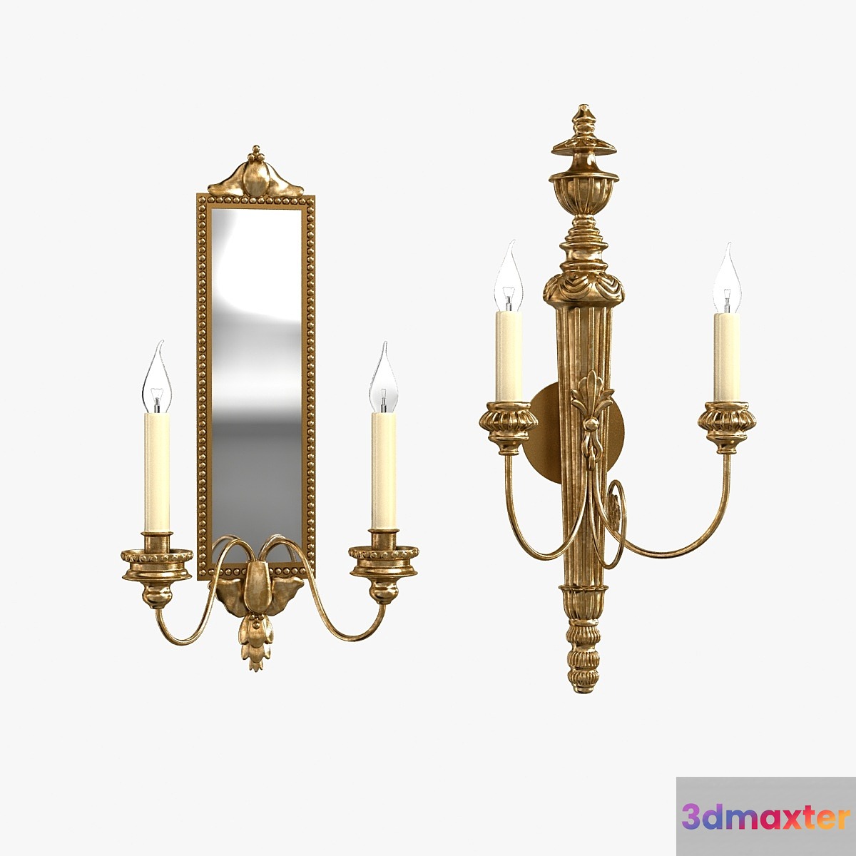 Vaughan Granville and Saltram wall light 3D Max