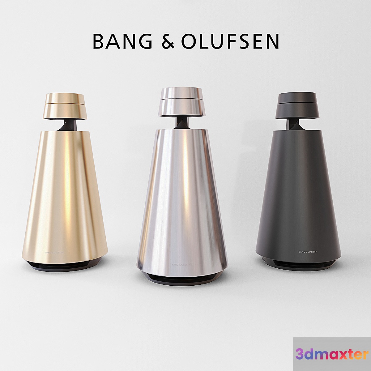 Bang and Olusfen speaker 3D Max