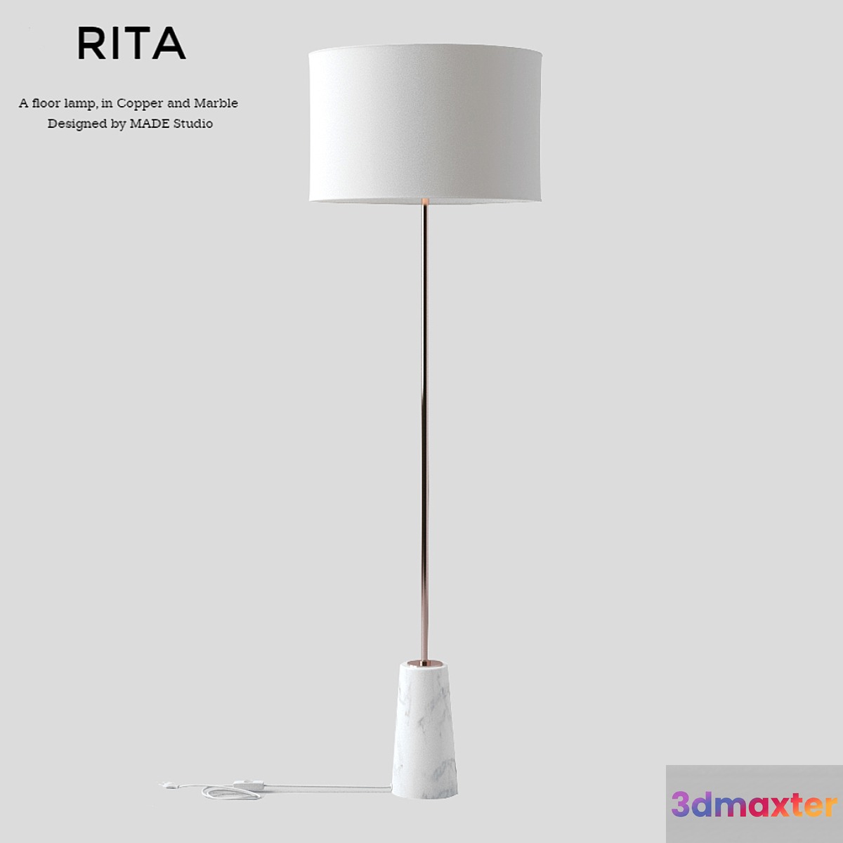 Rita Floor Lamp 3D Max