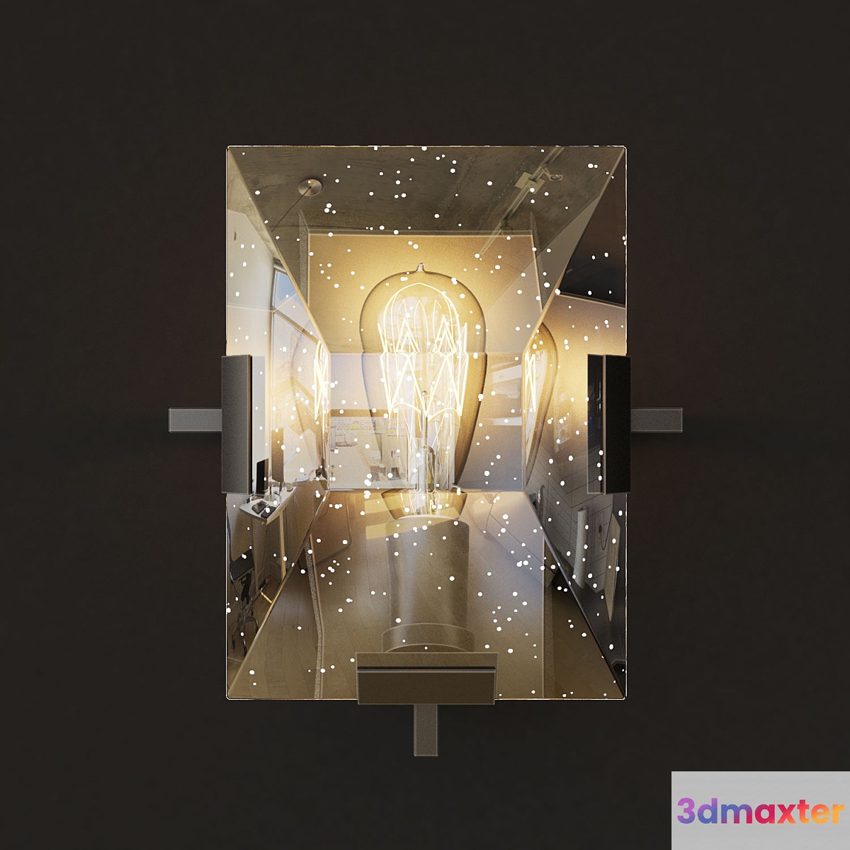 Holly Hunt Lens Sconce 3D Max
