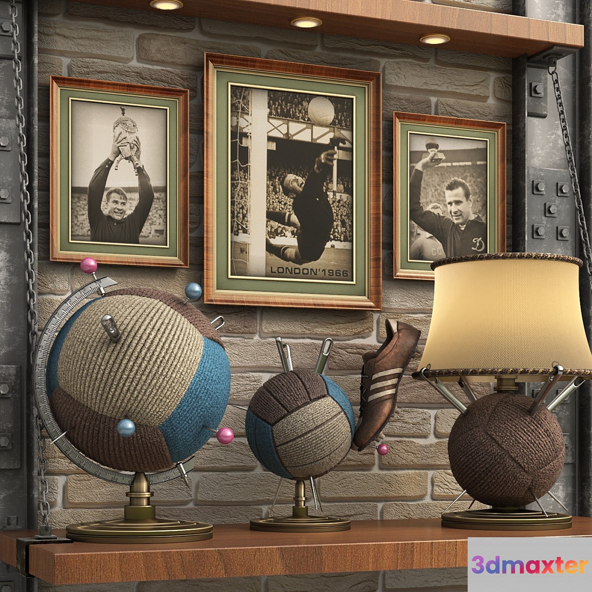 Club'OK set 3D Max
