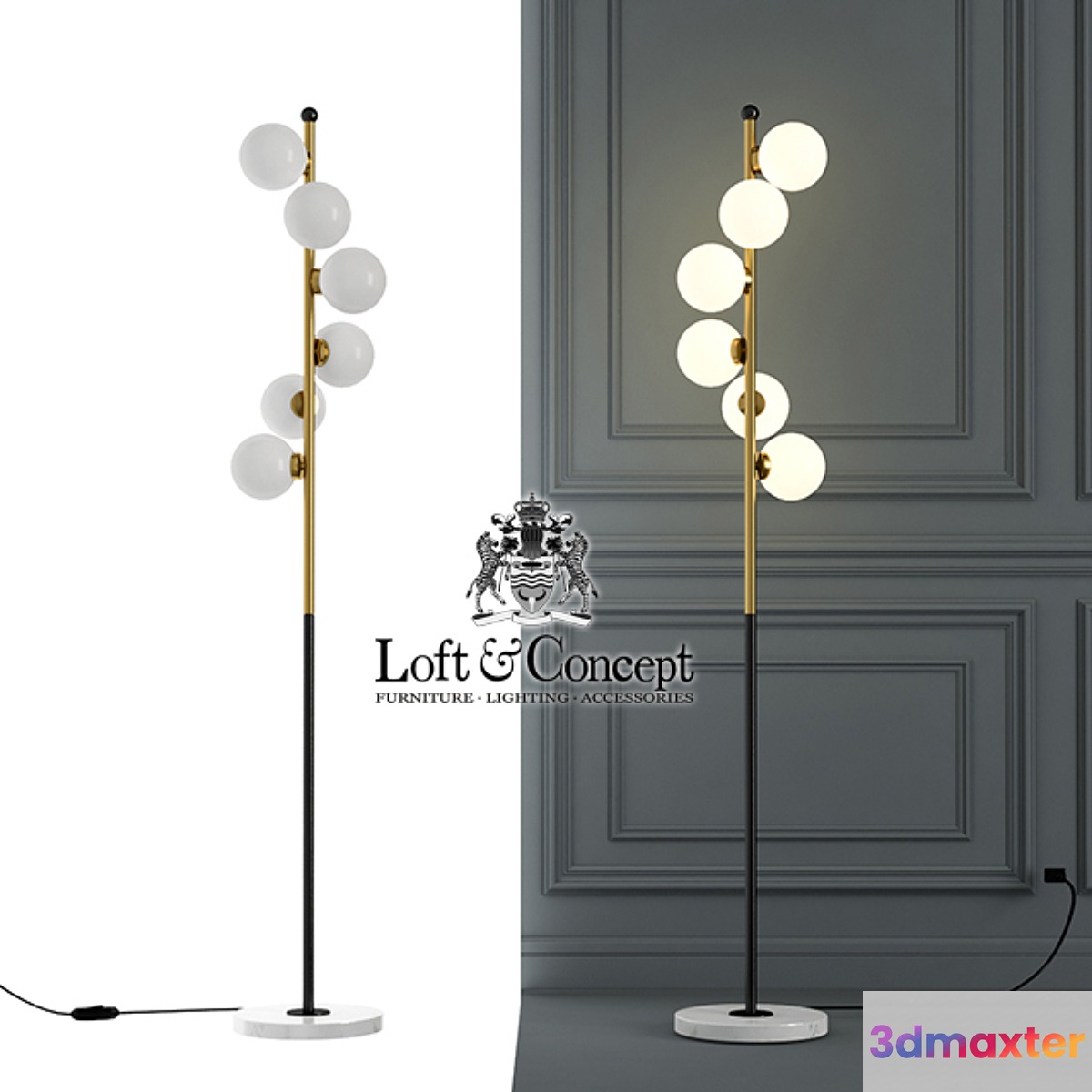 Floor lamp Celling Floor Lamp 3D Max