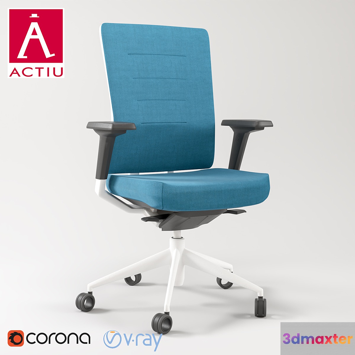 Actiu TNK Flex Office Chair 3D Max