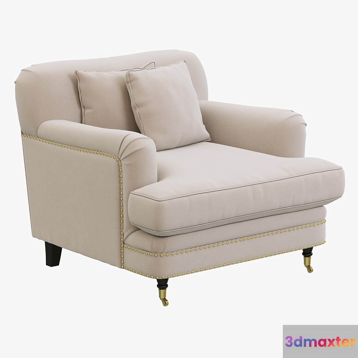 Dantone Home Bove armchair 3D Max