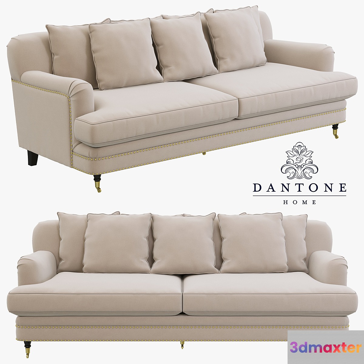 Dantone Home Bove sofa 3D Max
