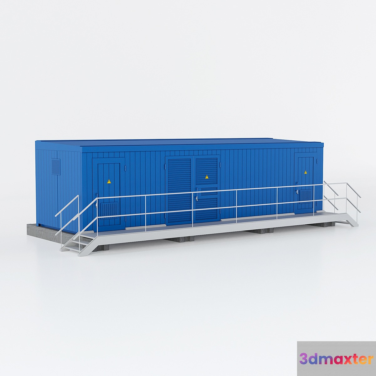 Transformer substation 3D Max