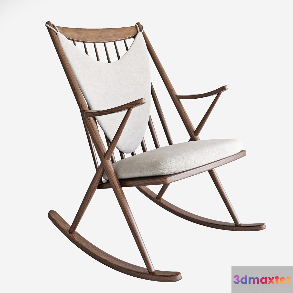 Frank Reenskaug Bramin Rocking Chair.