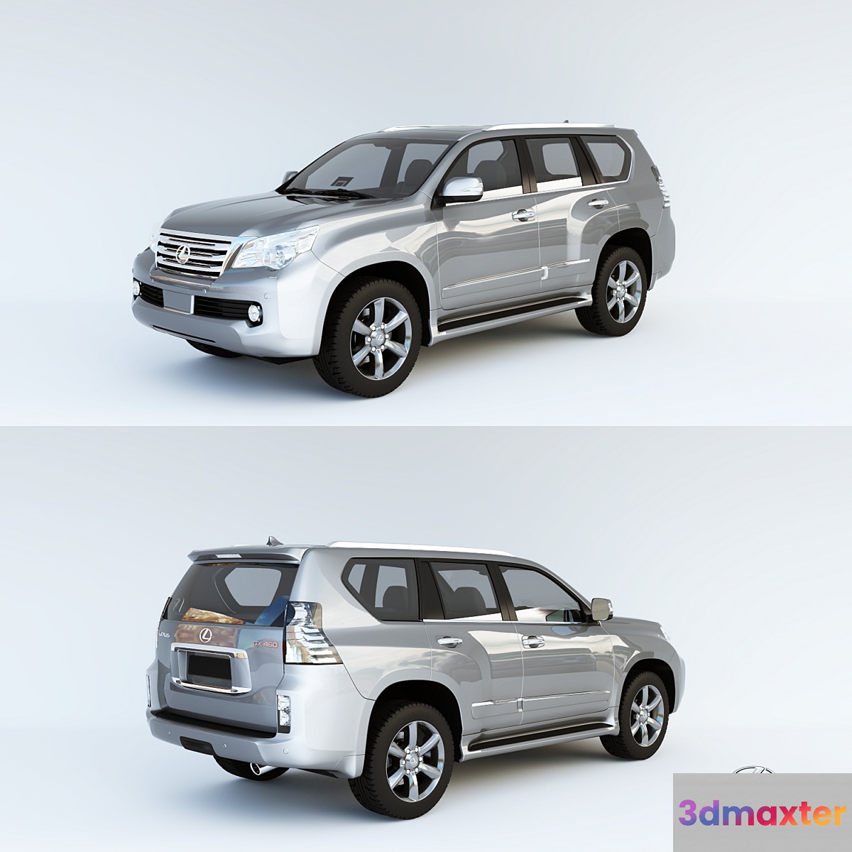 Lexus GX460 3D Max