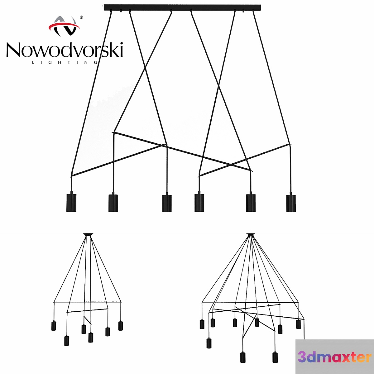 Nowodvorski Imbria black 3 models