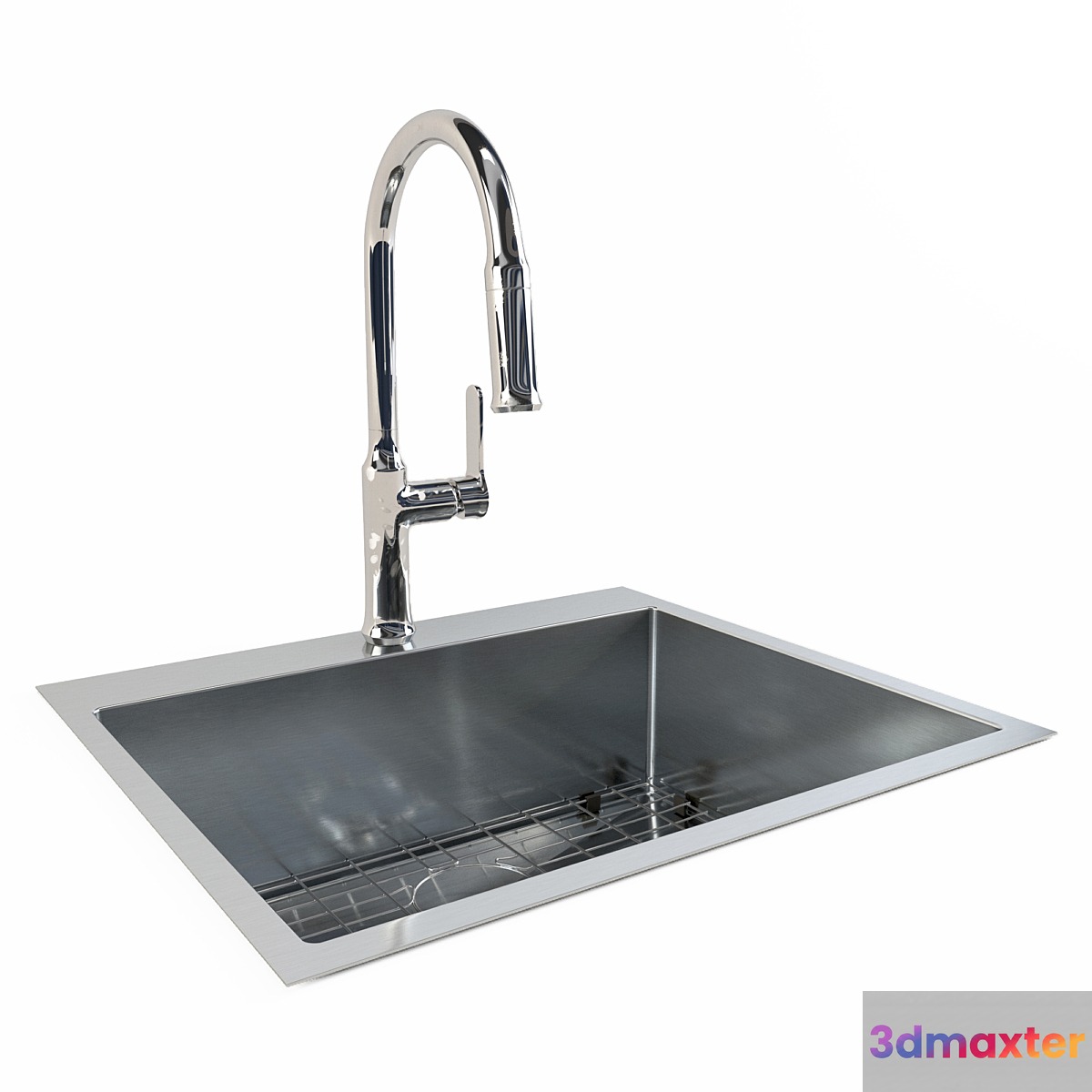 Kc-9850CH & sink 2014 3D Max