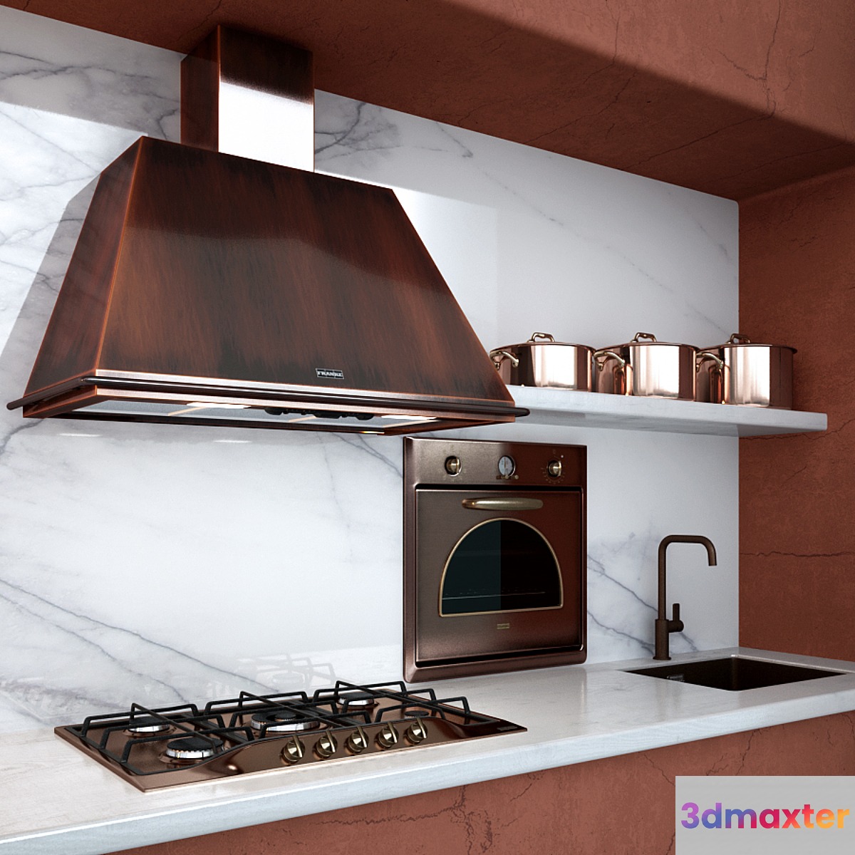 FRANKE-kitchen appliances from copper
