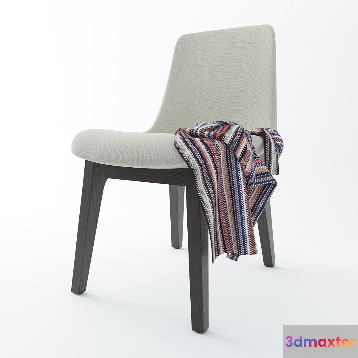Mercer Side Chair 3D Max