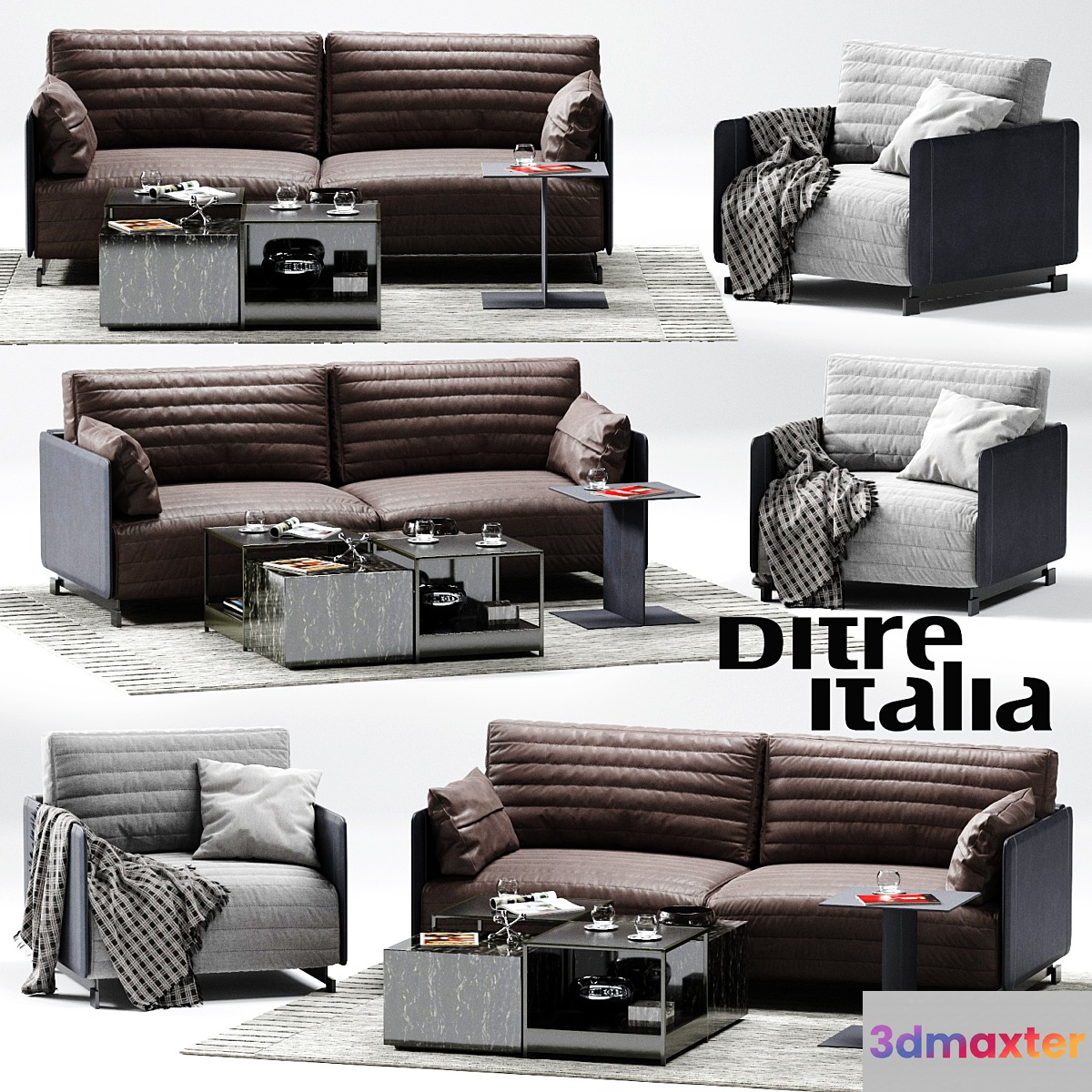 Ditre Italia BAG Sofa 02 3D Max