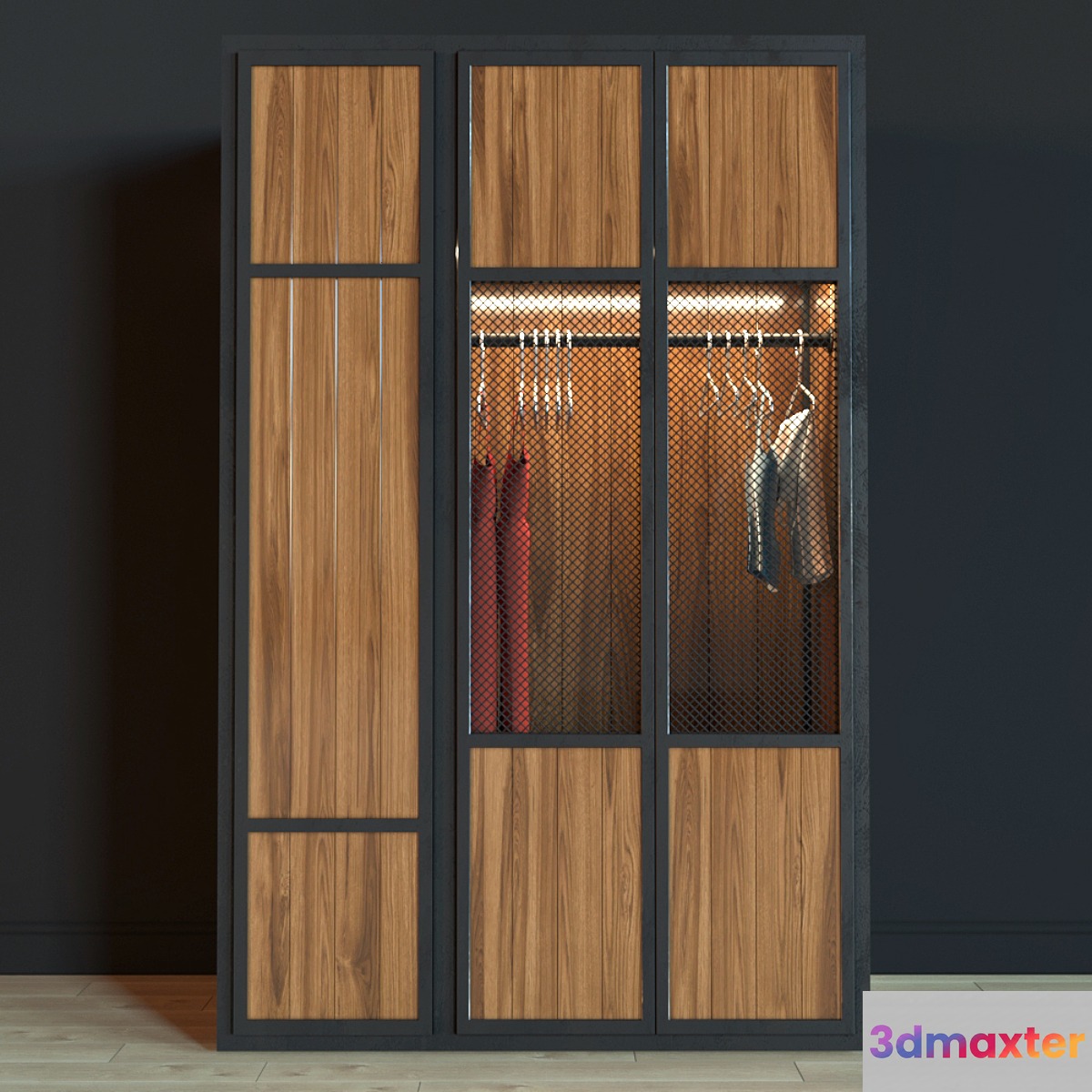 Wardrobe in the style of Loft 3D Max