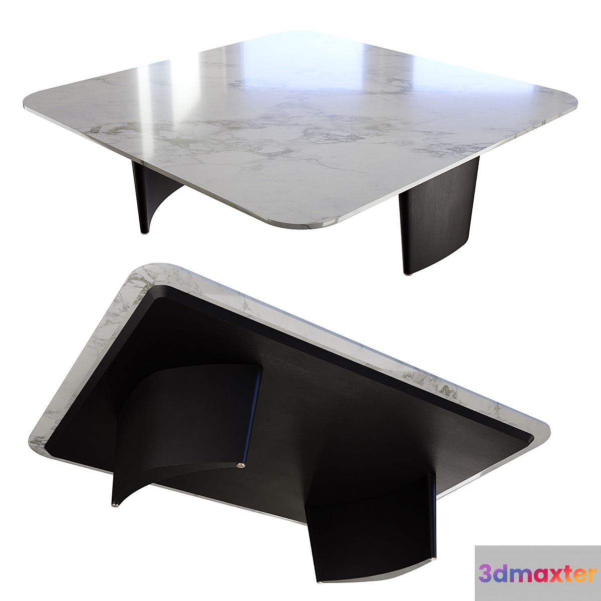 Minotti _ Song Coffee Tables - No.2 3D Max