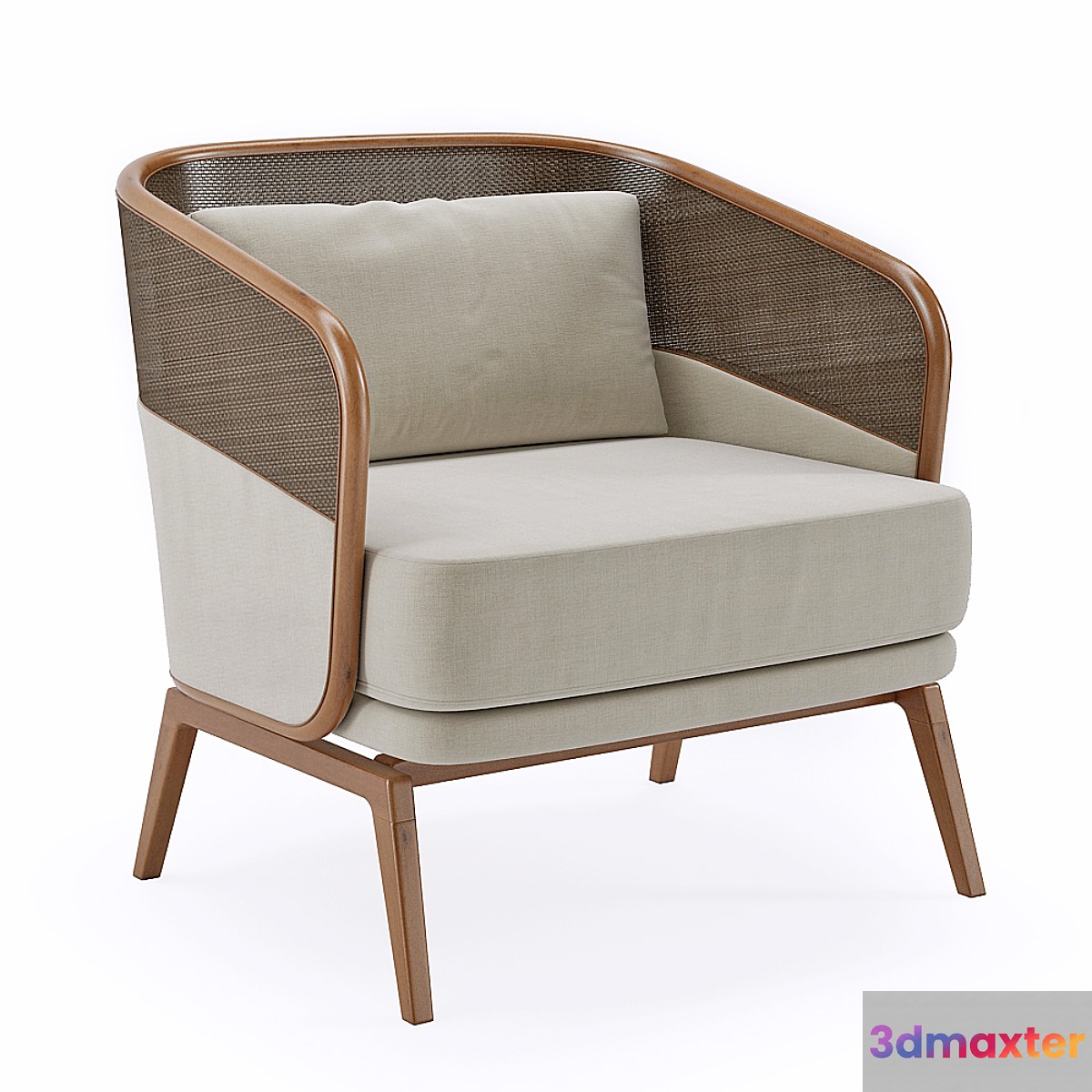 Armchair Poltrona Capitu 3D Max