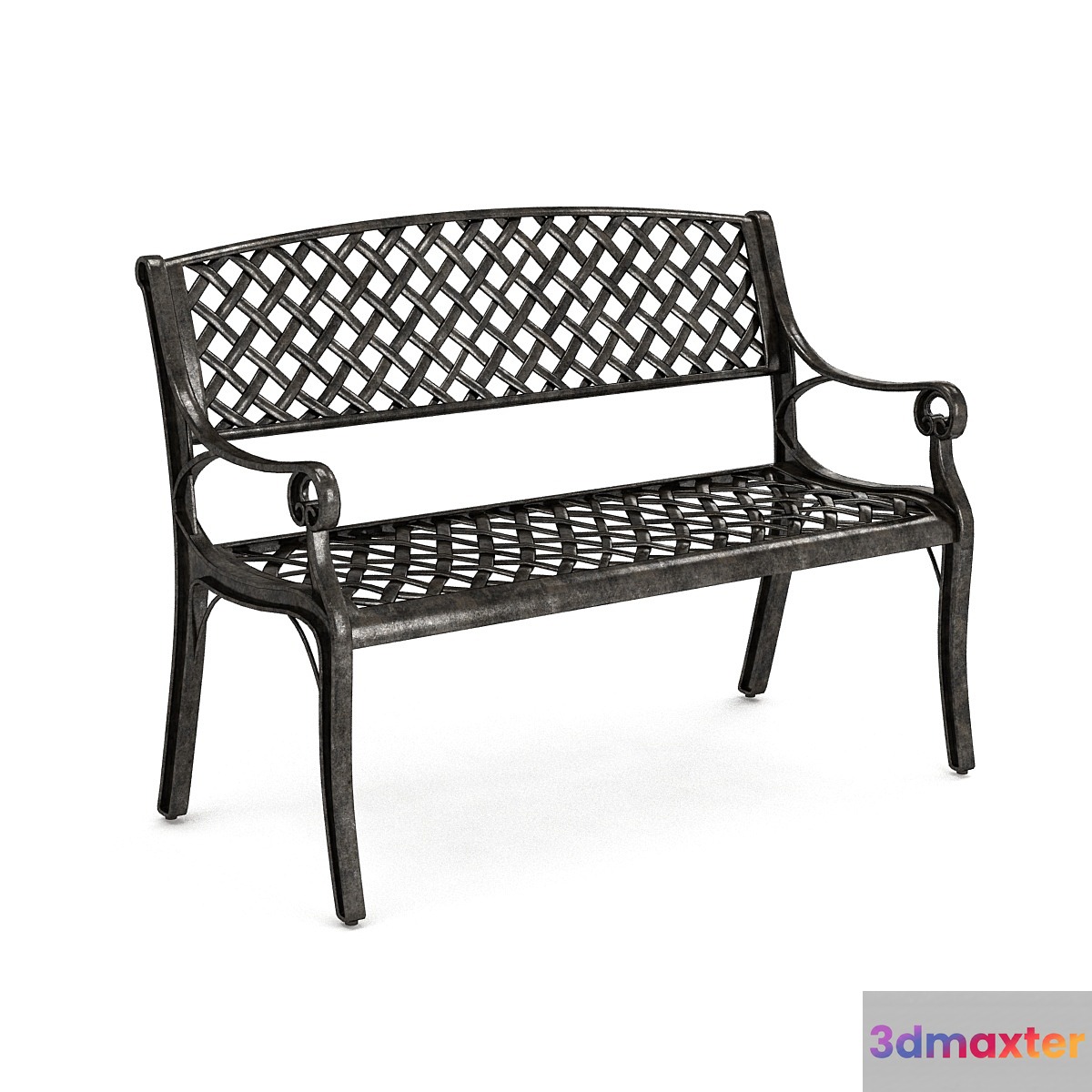 Cozumel Copper Cast Aluminum Bench by Christopher Knight Home - No.2