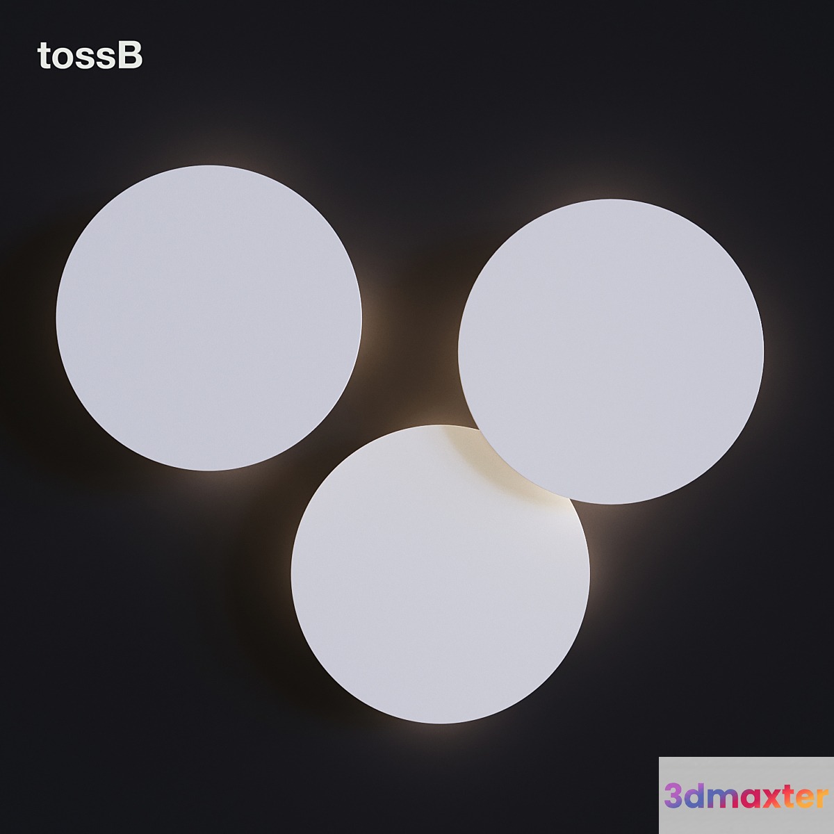 TossB Tilt Round 3D Max