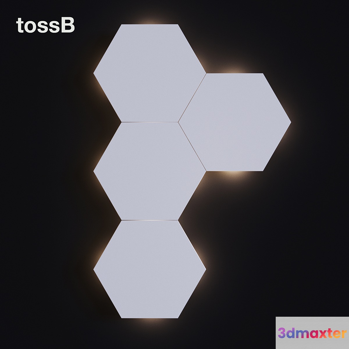 TossB Tilt Hexa 3D Max
