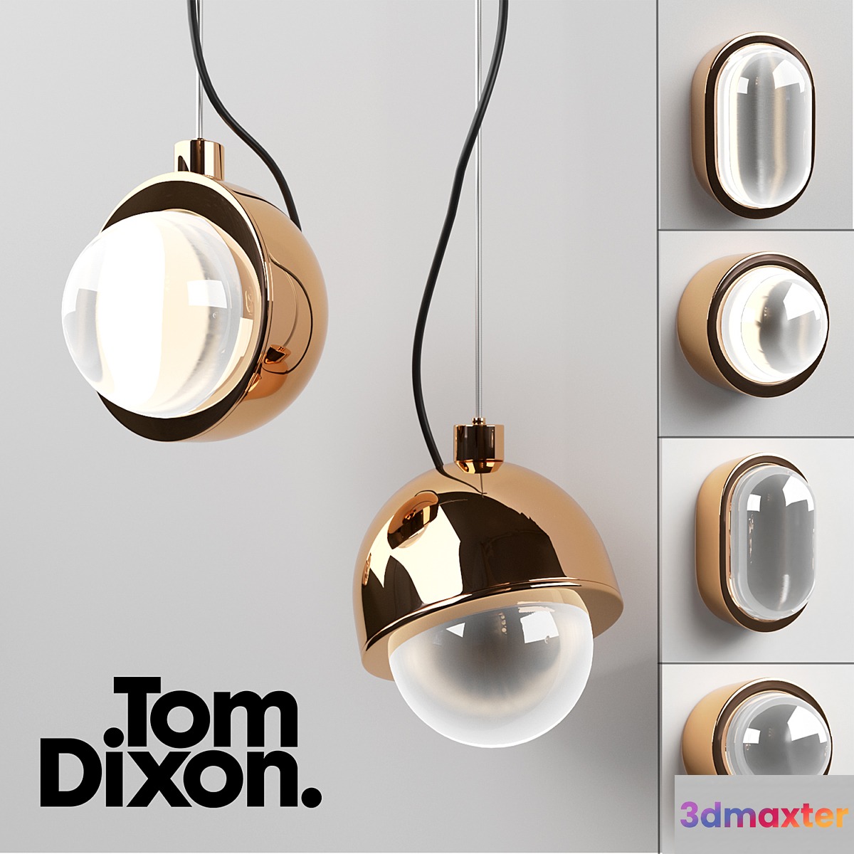 Tom Dixon THE SPOT FAMILY 3D Max