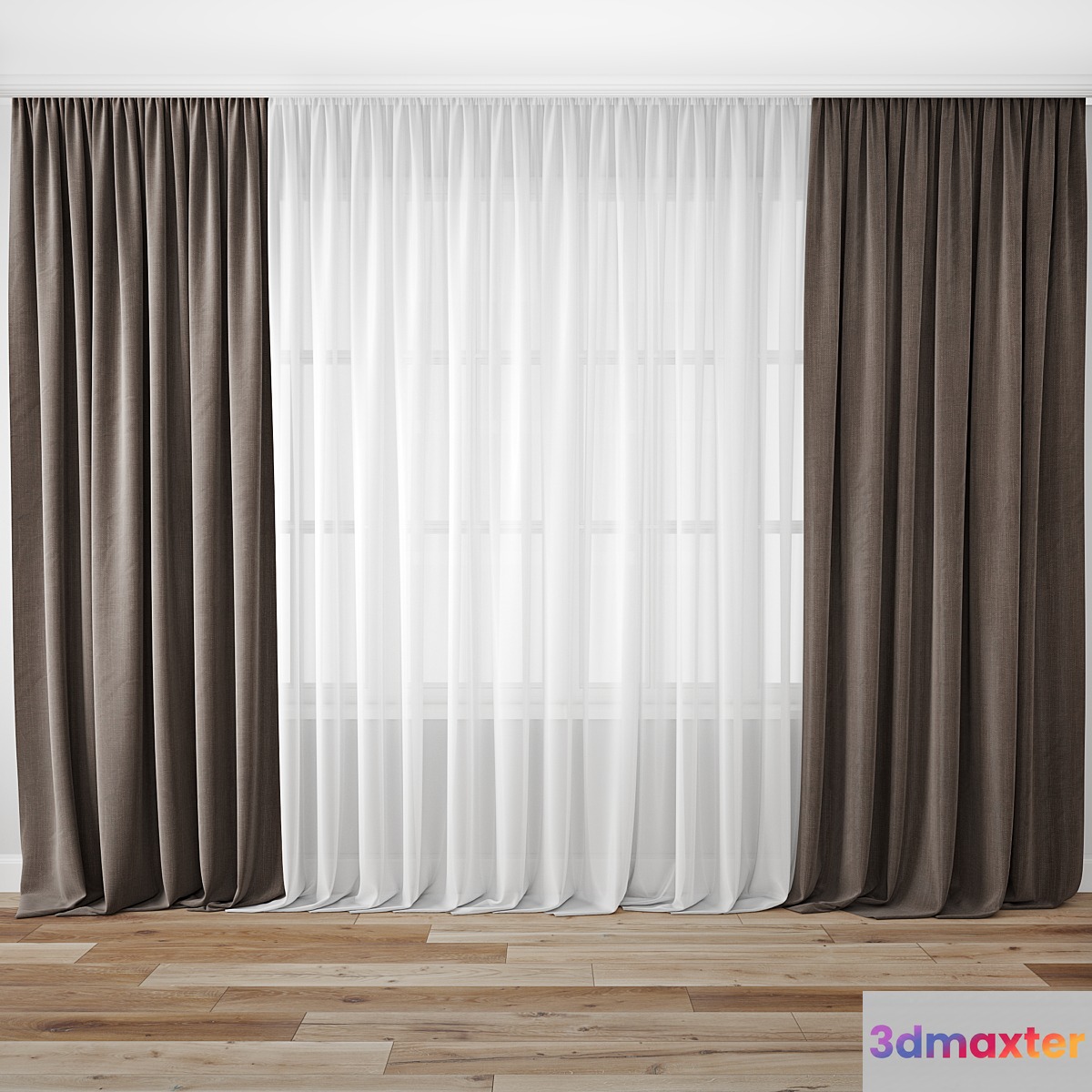 Curtain 71 3D Max