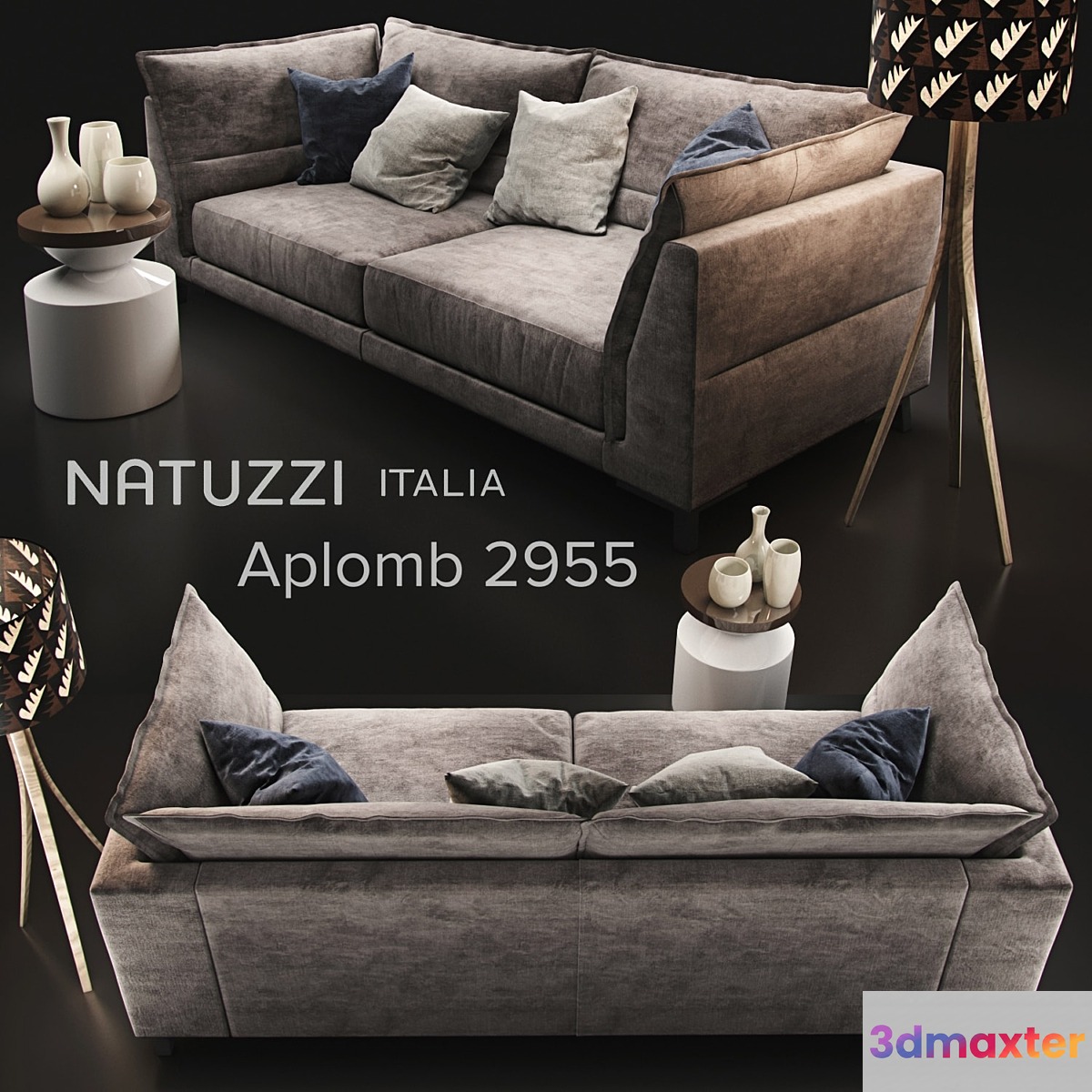 Divan Natuzzi Aplomb 3D Max