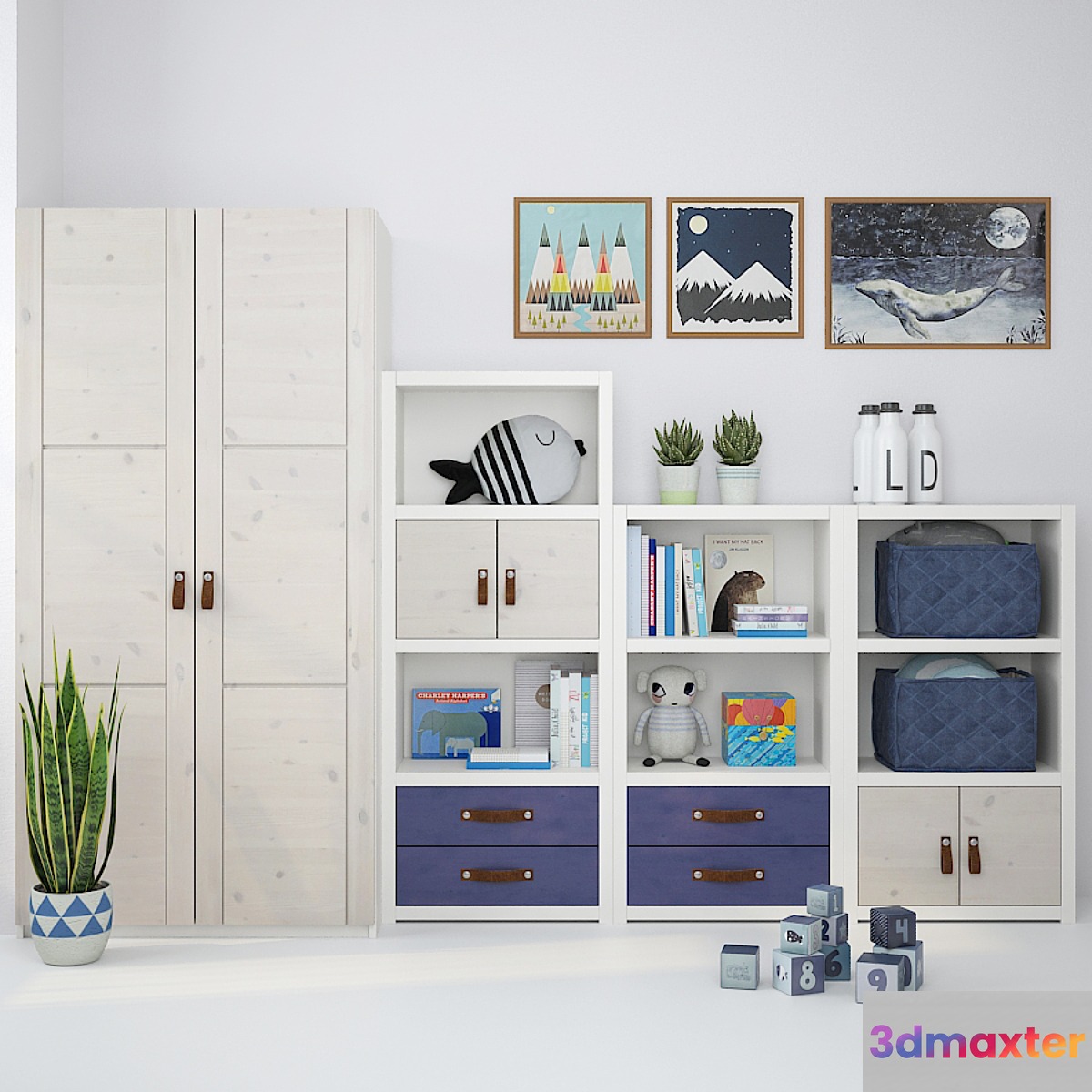 Furniture for a boy from Lifetime 3D Max
