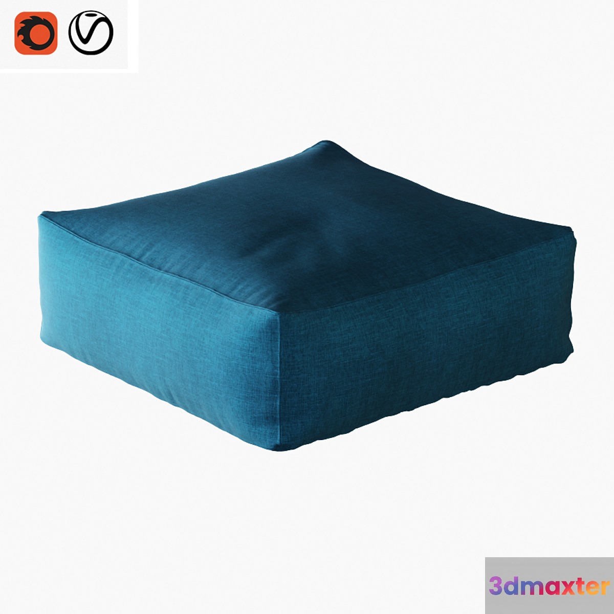 Pouf Pianca Limbo 3D Max
