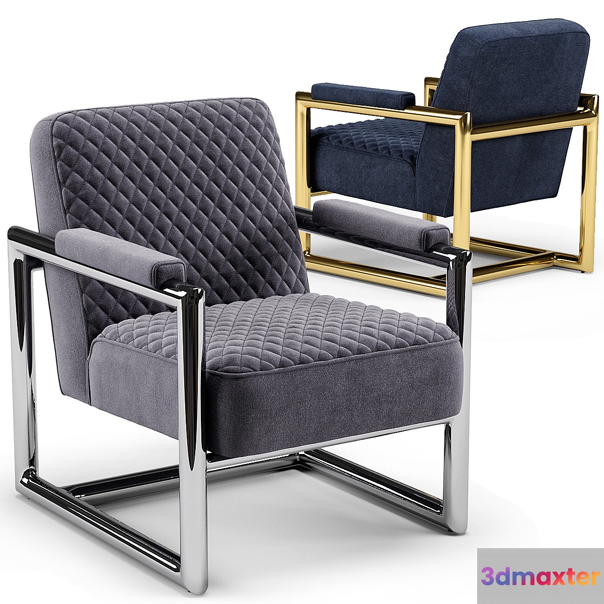 Florence Armchair 3D Max